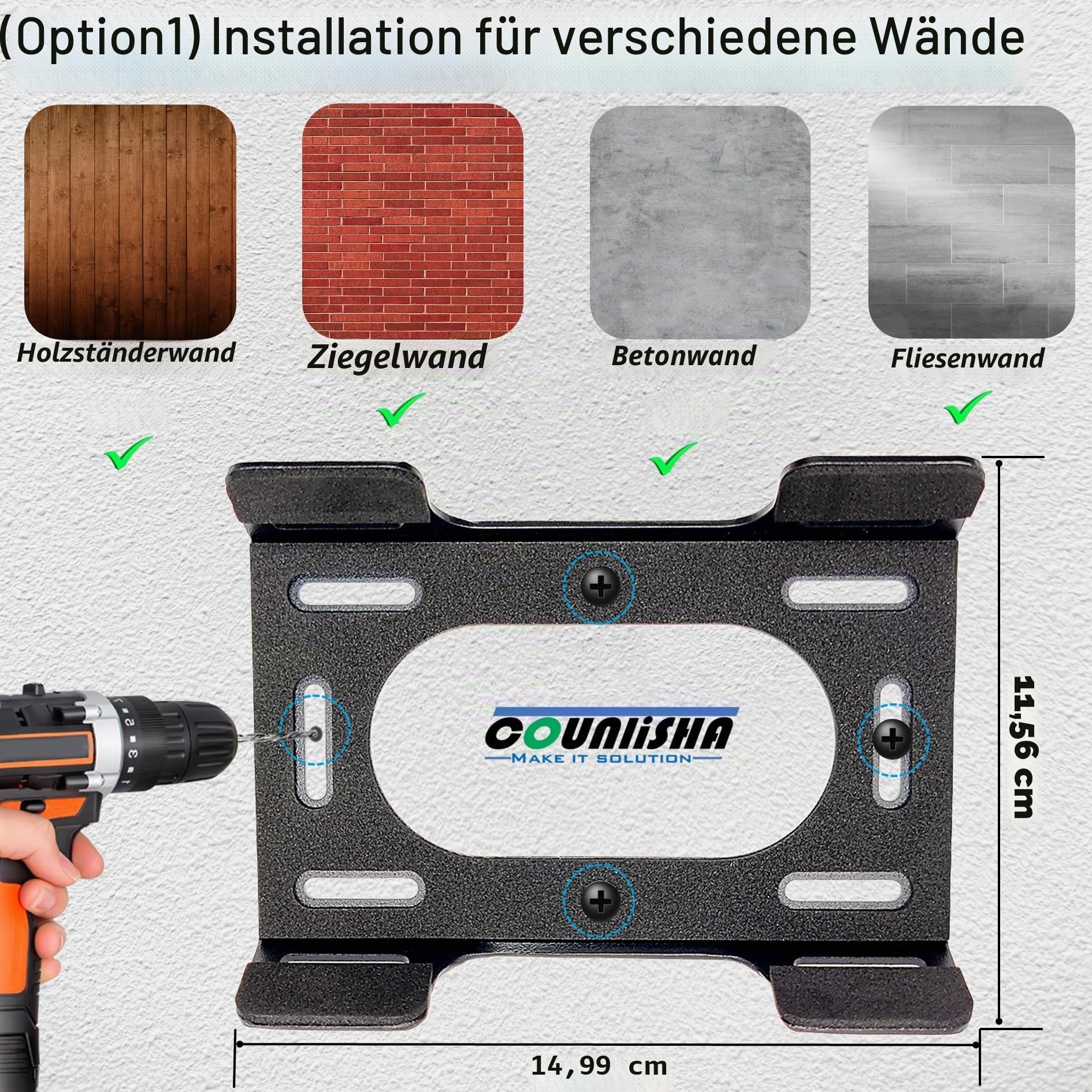 Wandhalterung aus Metall, kompatibel mit jbl Xtreme 4, tragbarer Lautsprecher für Jet-Ski, Schneemobil, Boot, PWCs, sichere Halterung, Wandhalterung mit verstellbarem Gurt für JBL Xtreme3,2