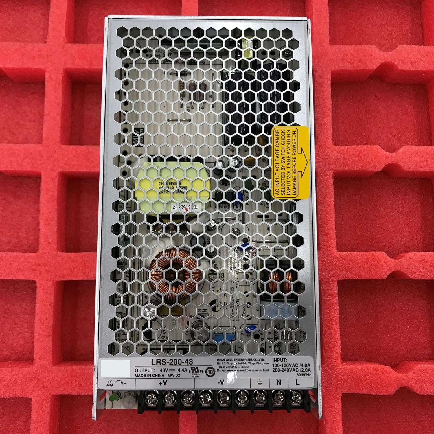 LRS-200-15V 200W Single Group Output Closed Type Power Supply Device