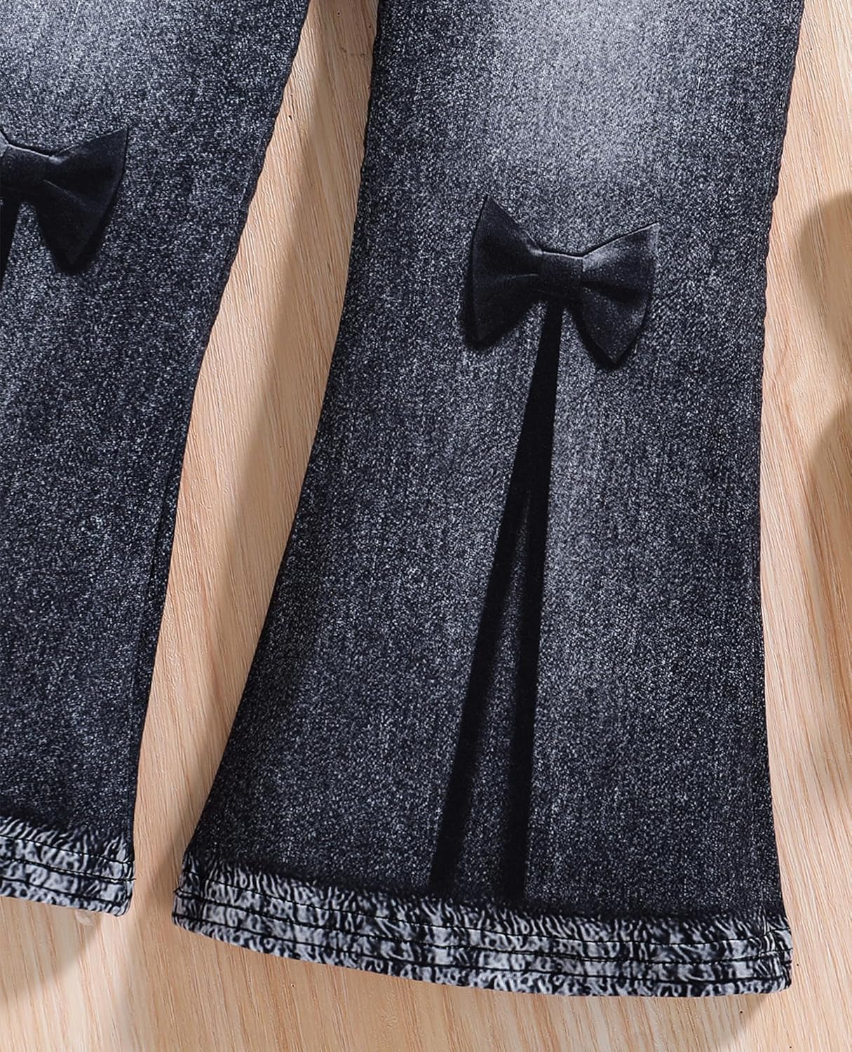 Toddler Girl Clothes Sets, 2Pcs Cute Fall Outfit for Little Girls, Long Sleeve Top & Pants for Size 4-8T - Image 7