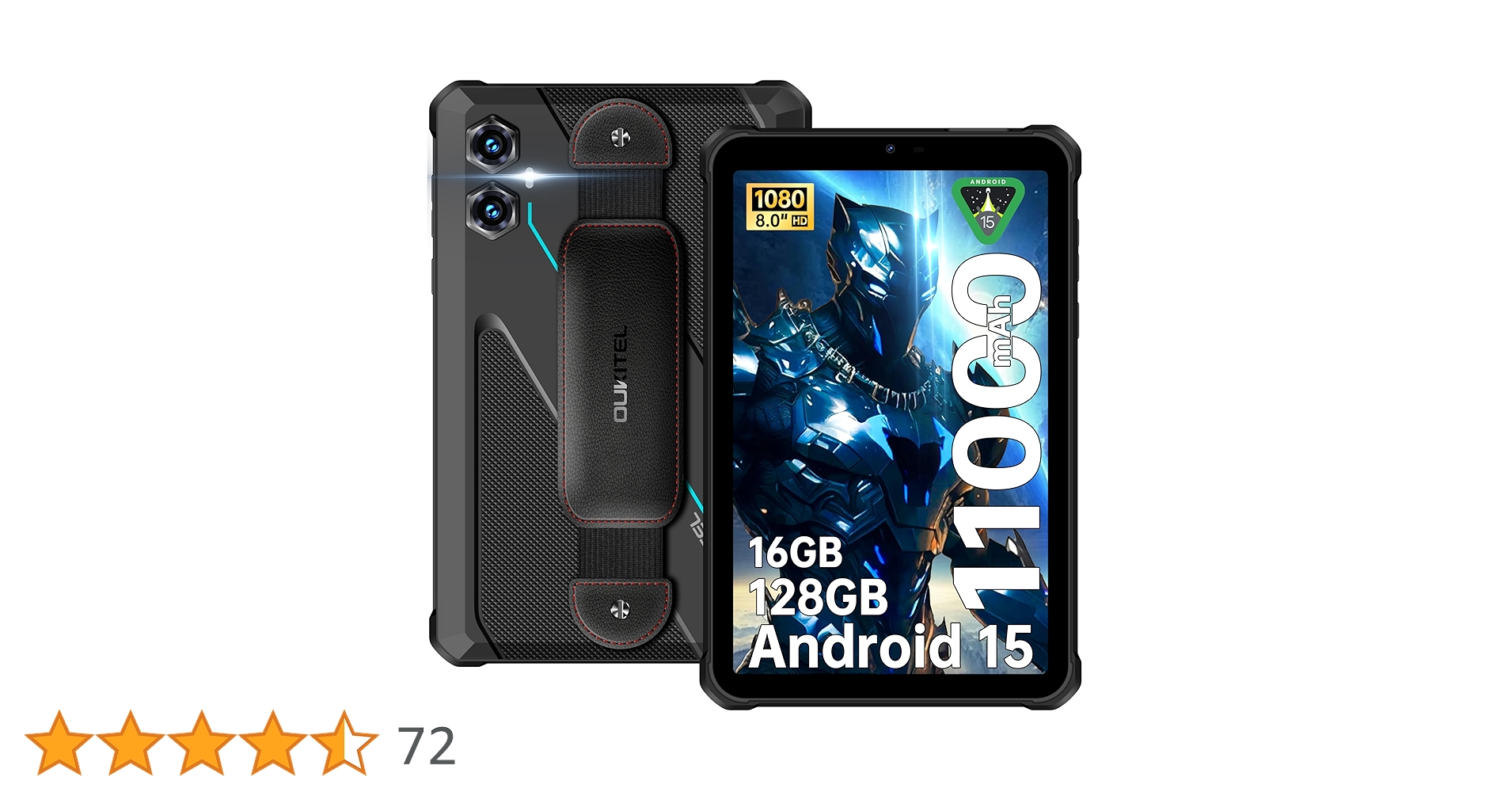 Amazon.co.jp: OUKITEL RT3 Plus 防水タブレット Android15 タブレット