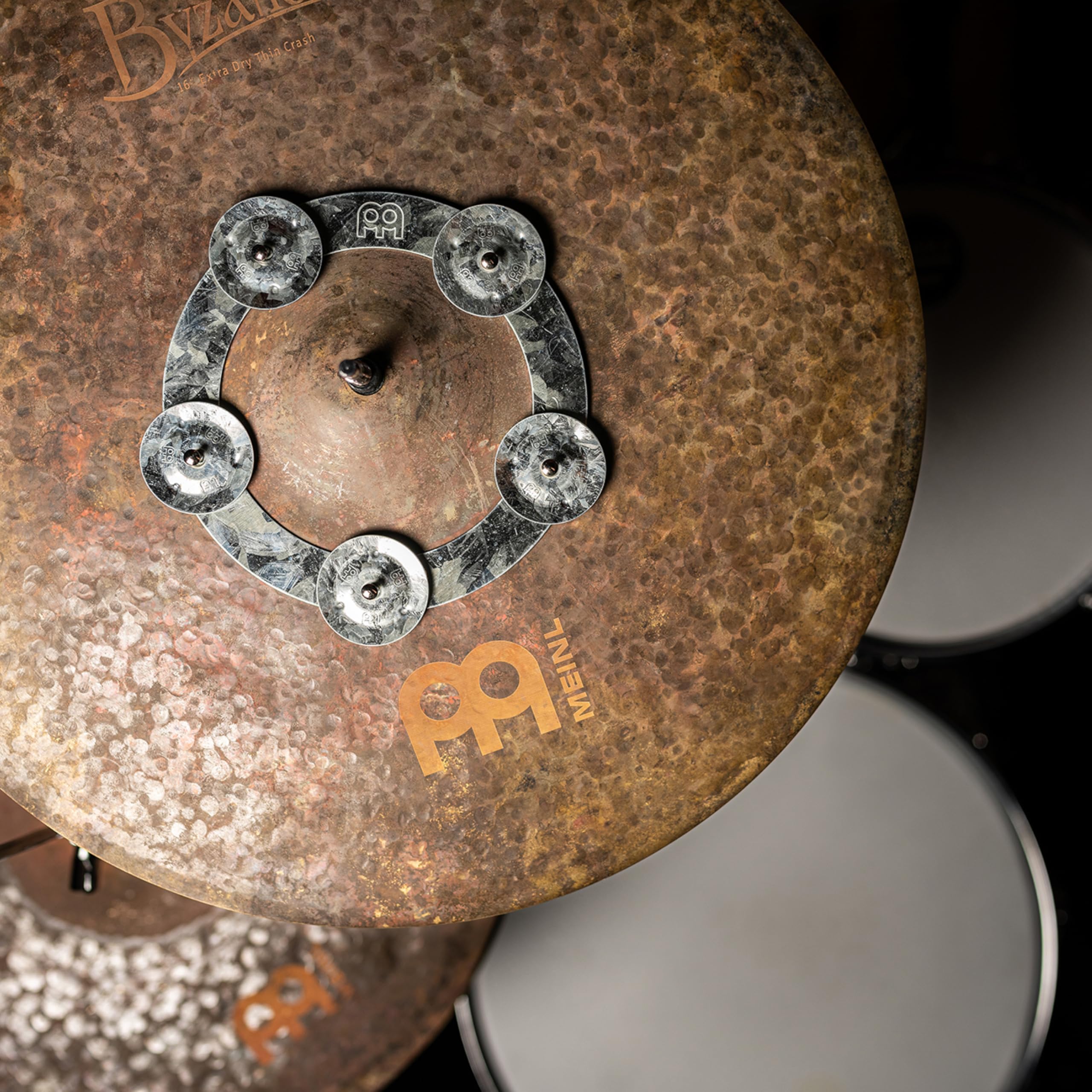Meinl Dry Ching Ring – 6 cali – pierścień z opaskami – akcesoria do perkusji (DCRING)