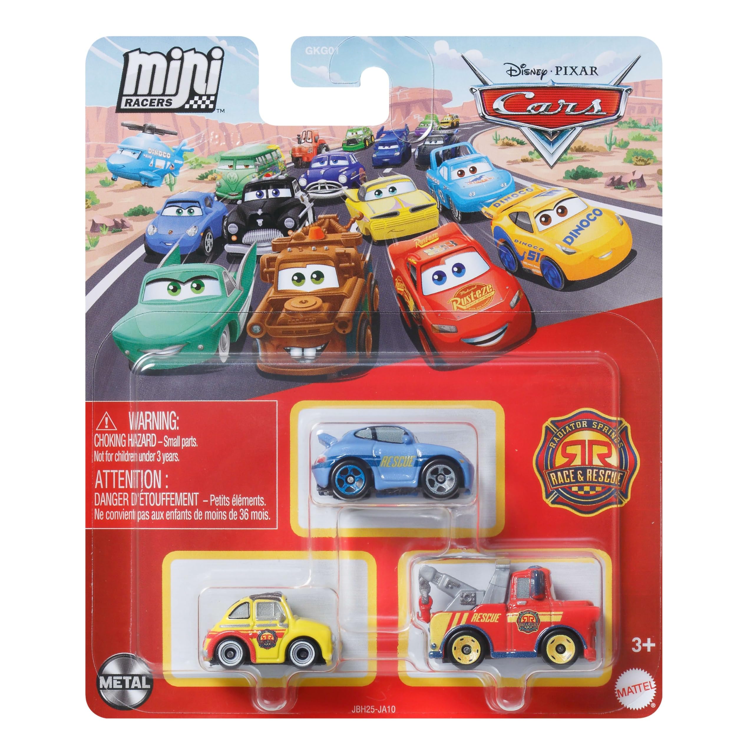 カーズミニレーサー　cars mini racers Amazon.com: Disney Cars Mini Racers 3-Pack Radiator Springs Race