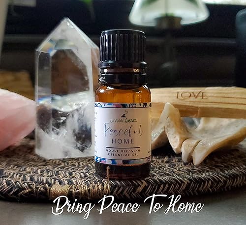 Miniatura 6 de Peaceful Home - Aceite esencial para bendiciones y purificación de la casa, limpia, purifica y bendice tu hogar para restaurar el equilibrio, la paz