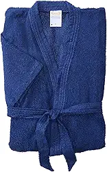 Roupão Felpudo Lepper Malibú Marinho Médio Pacote de 1 Algodão Tradicional