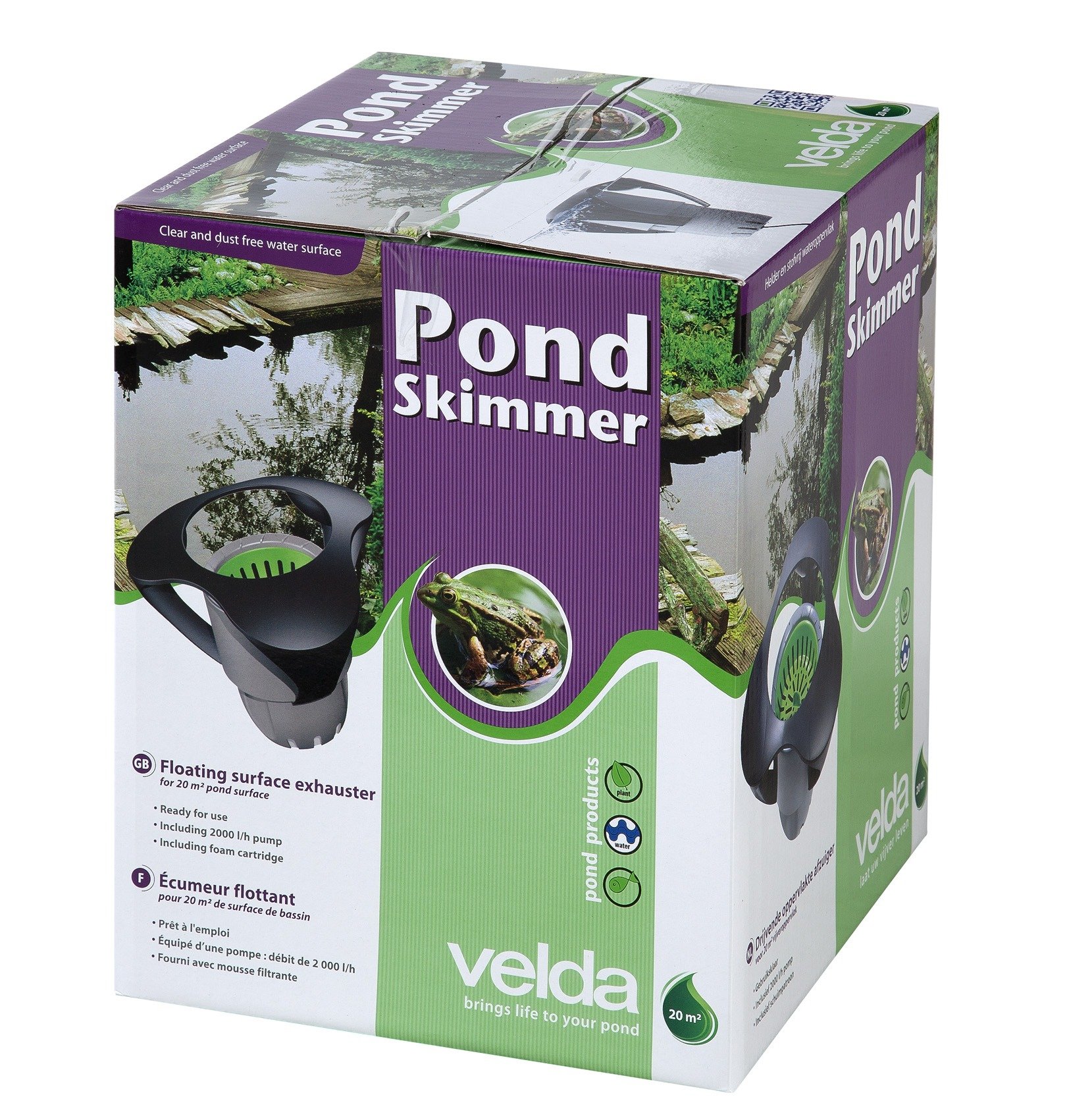 velda pond skimmer flottant bassin