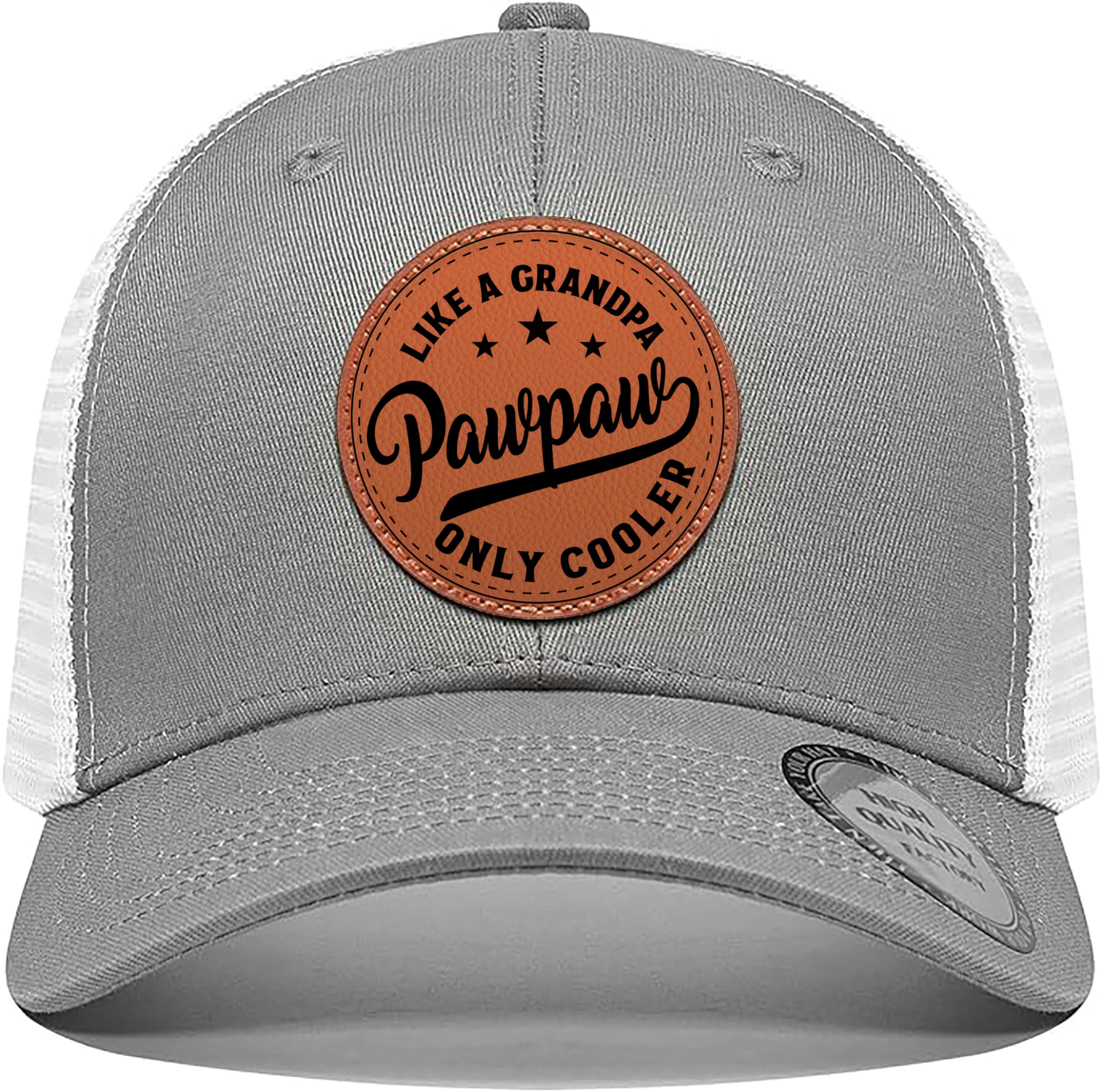 Men Hat Baseball Cap Christmas Fathers Day Birthday, Gifts for Men Trucker Grey Baseball Cap