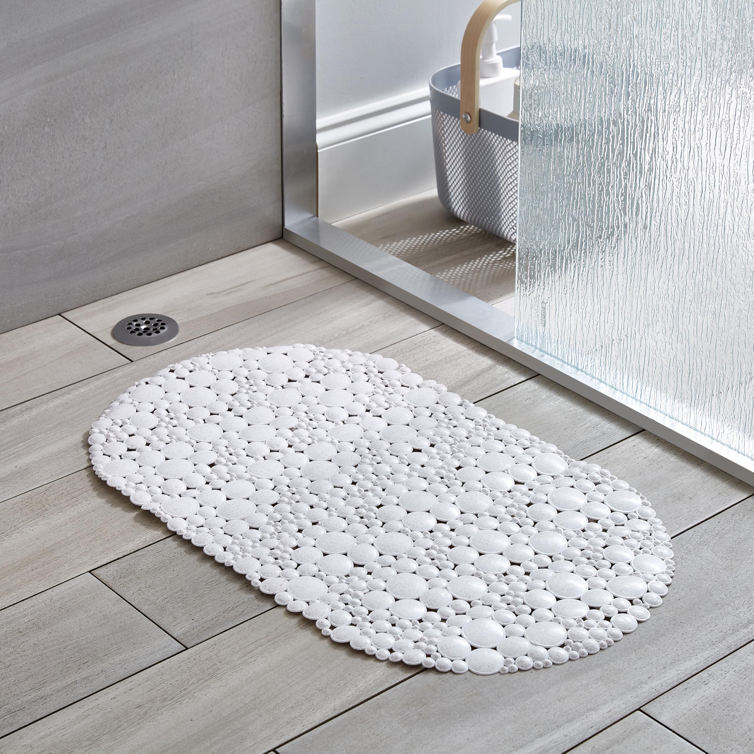 Amazon.com: Bath Bliss Natural Plant Based Fibers Bathmat | Self