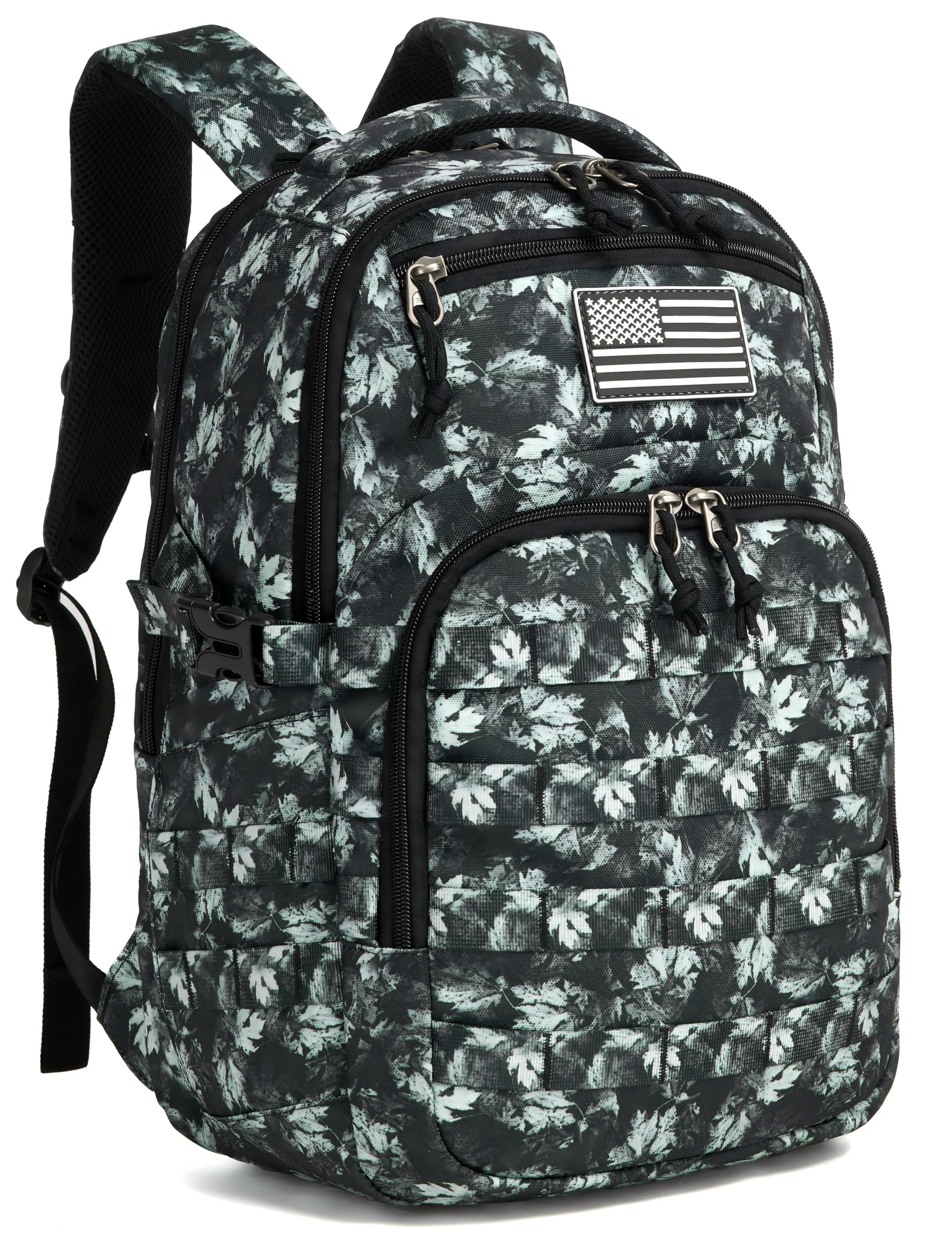 Wotony Military tactical backpack, backpack for men black small tactical assault bag