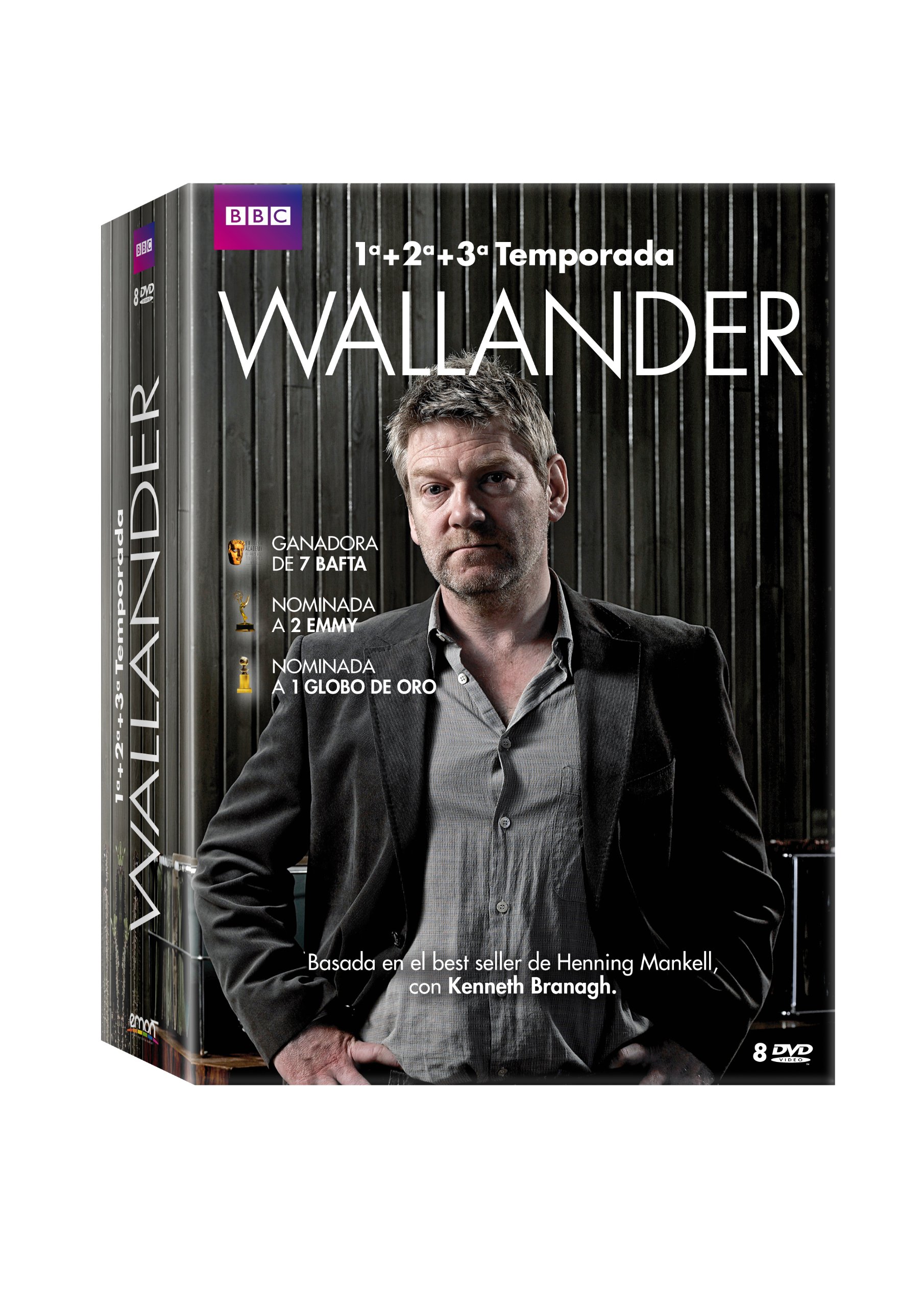 Wallander - Vol. 1 - 3 - Director: Philip Martin - 8 DVDs - Audio in inglese e spagnolo. Sottotitoli in spagnolo.