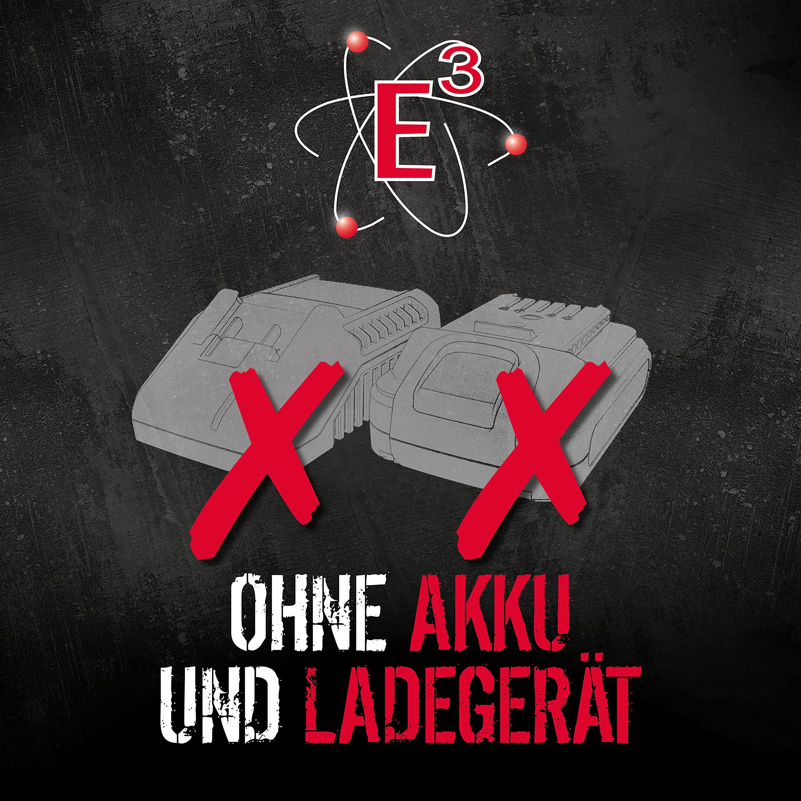 Güde Akku Winkelschleifer WS 18-0 BL (Easy-Energy-Exchange, Brushless Series, Lithium Ionen, 18 V, 125 mm Scheibendurchmesser, Zusatzhandgriff, ohne Trennscheibe, ohne Akku und Ladegerät)