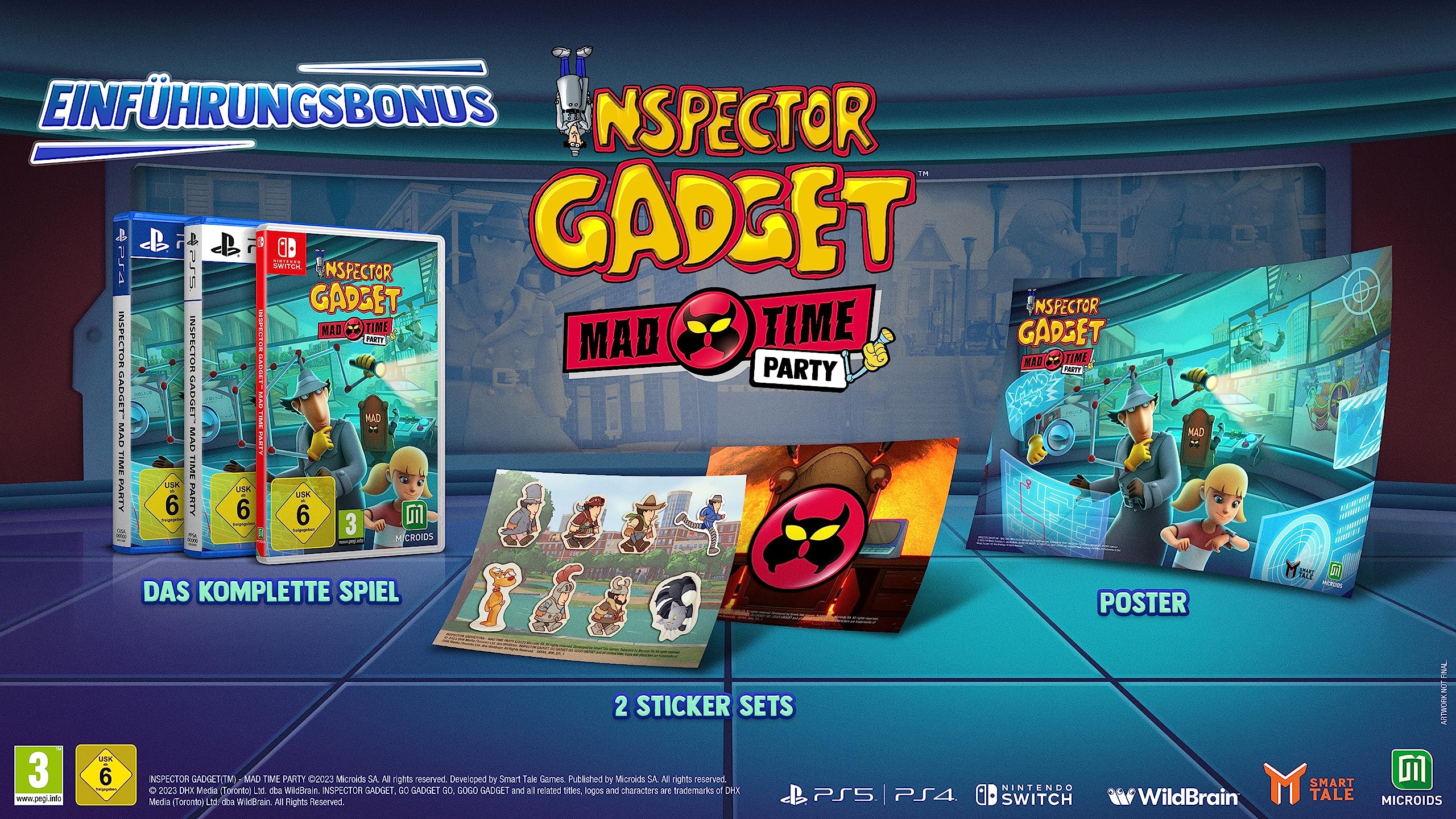 Gadget ispettore - Festa del tempo pazzo [PS5]