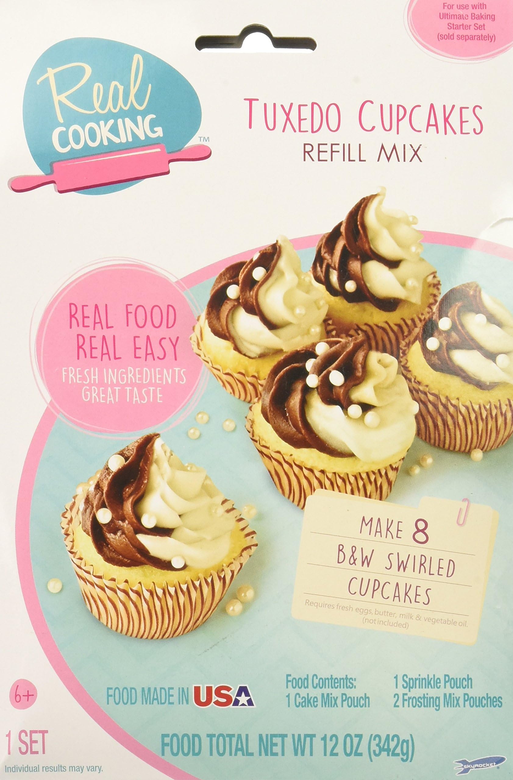 Skyrocket Toys Ultimate Baking Cupcake Refill 2 Pack Toy Cooking