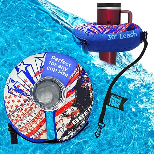 Miniatura 7 de Soporte inflable flotante para bebidas para piscina, flotadores de barra para bebidas para adultos para sostener latas de cerveza, taza o botella