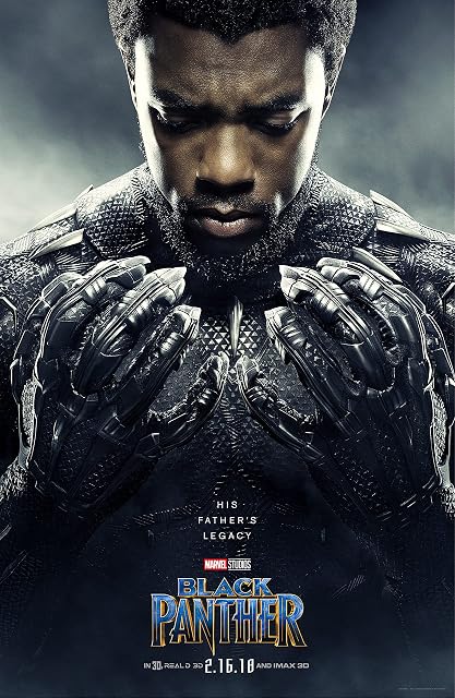 Tainsi ASHER Gift Marvel BLACK PANTHER  US Movie Wall Poster Print - Matte poster Frameless Gift 11 x 17 inch(28cm x 43cm)-LS-285