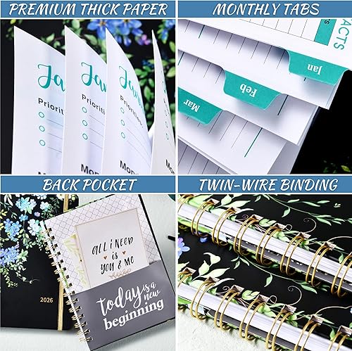 Miniatura 6 de Agenda 2024-2025, planificador semanal y mensual 2024-2025, julio 2024 a junio 2025, planificador semanal y mensual 2024-2025, 6.4 x 8.5 pulgadas,