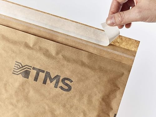 Sobres acolchados reciclables en la acera respetuosos con el medio ambiente con tira de desgarro autosellada. Paquete combinado 6 x 8 pulgadas, 11 x