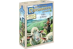 Carcassonne Hills & Sheep Expansion: Cultivate and Conquer