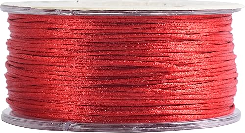 Vista 204 de KONMAY - Cuerda de nailon para hacer manualidades tipo bisutería, macramé o crochet, joyería, nudos chinos, Kumihimo, disponible en varios tamaños