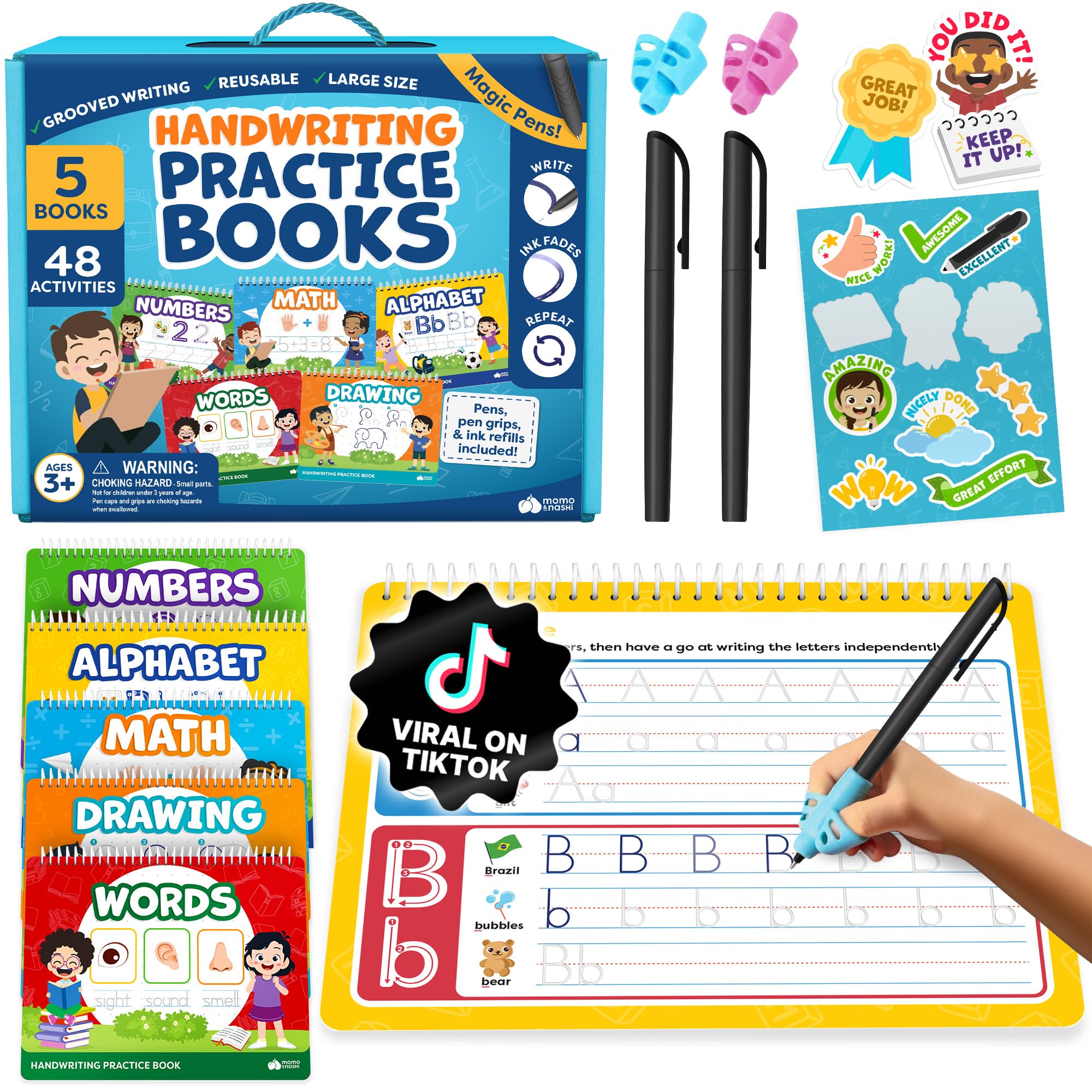 Amazon.com: Momo & Nashi: Workbooks