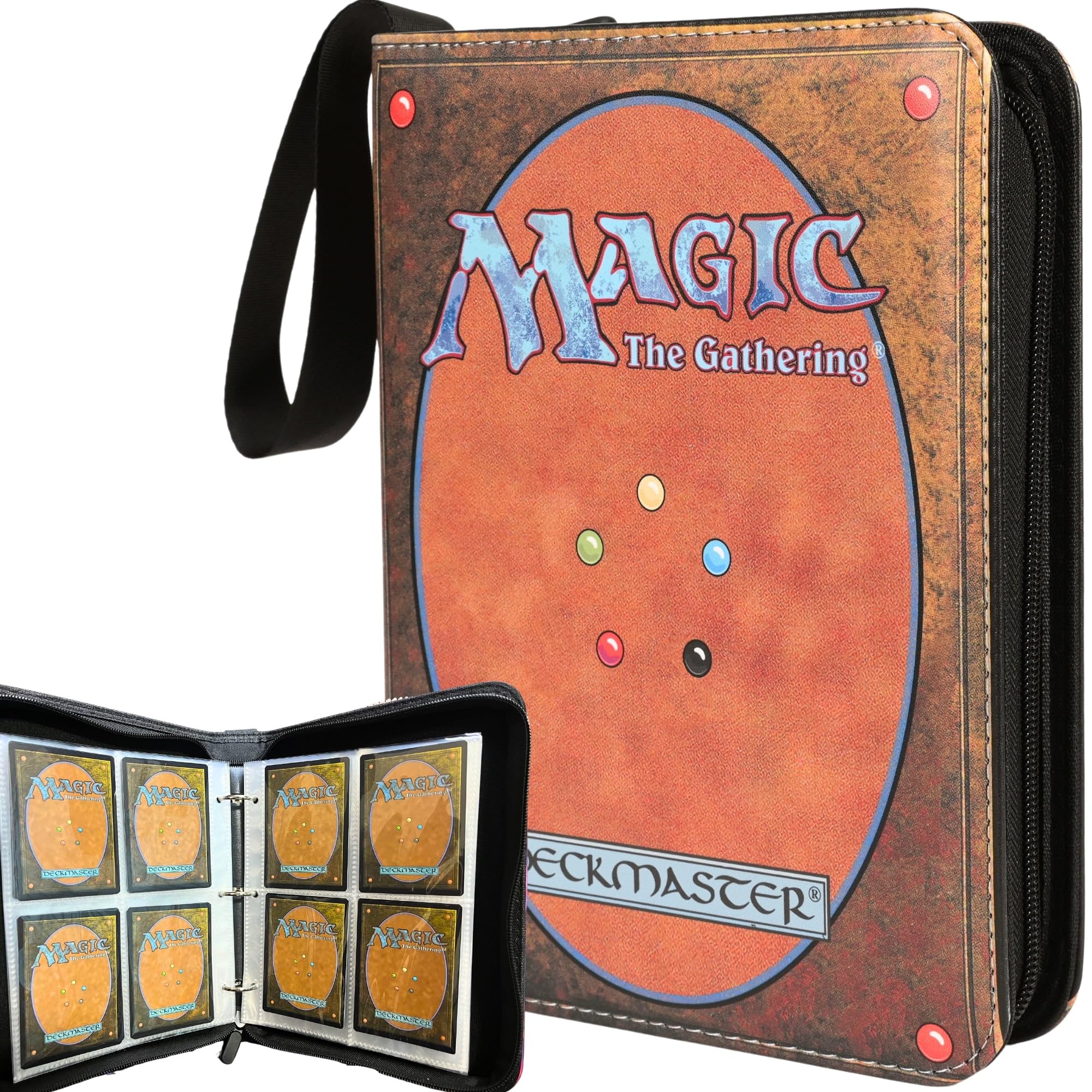 Amazon.com: MTG Card Binder - TCG Trading Card Holder Compatible with Magic  The Gathering Cards