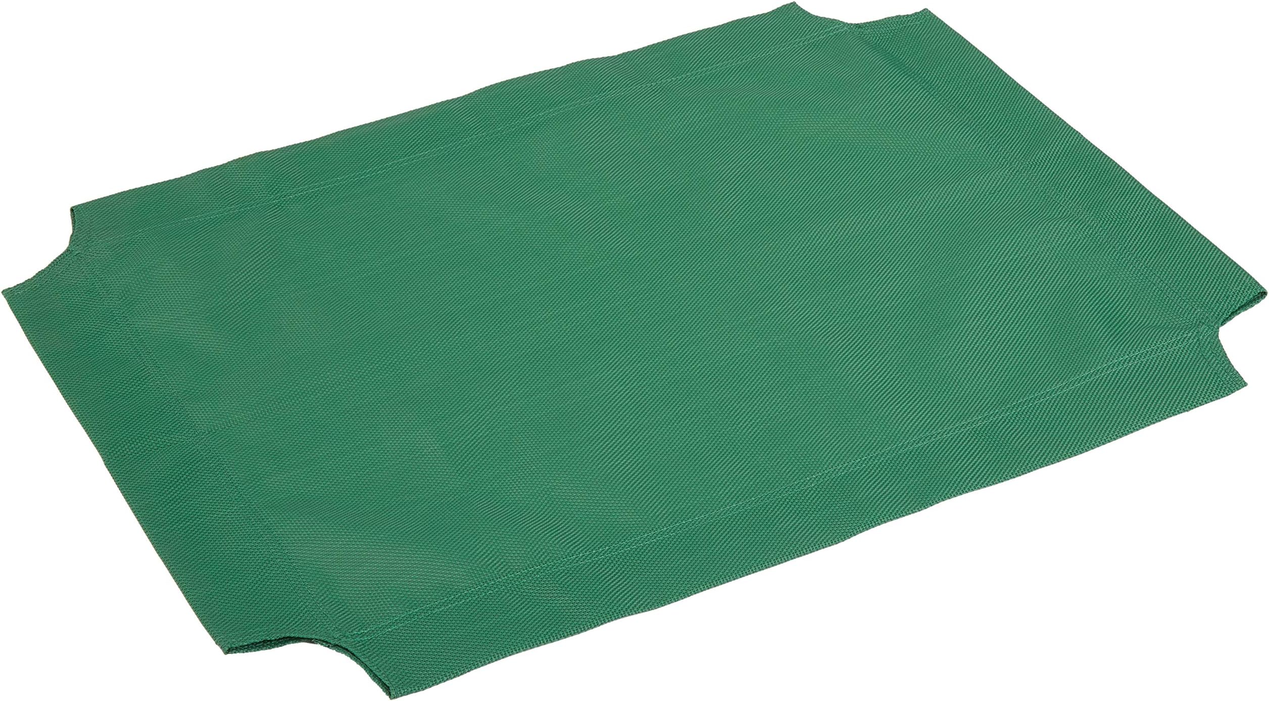 Amazon Basics Elevated Cooling Pet Bed Replacement Cover Small, Green