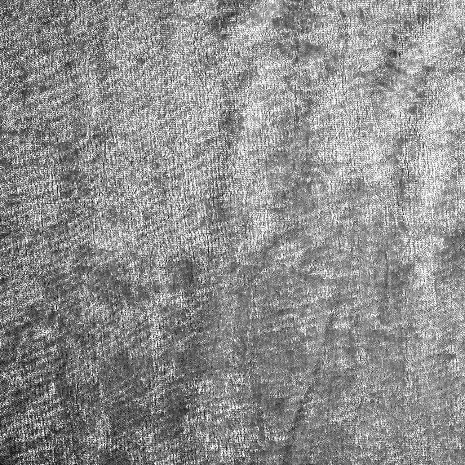 Home Direct Para zasłon z przelotkami, kruszony aksamit, bez podszewki, jasnoszary, srebrny, 2 panele, 140 cm x 260 cm