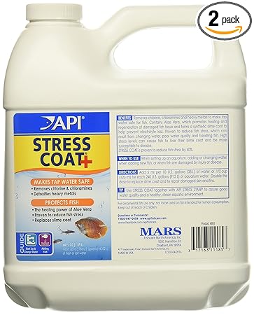 API Stress Coat Water Conditioner 64 fl.oz, Pack of 2