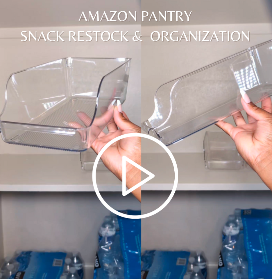 Watch Restock snacks & pantry organization on Amazon Live