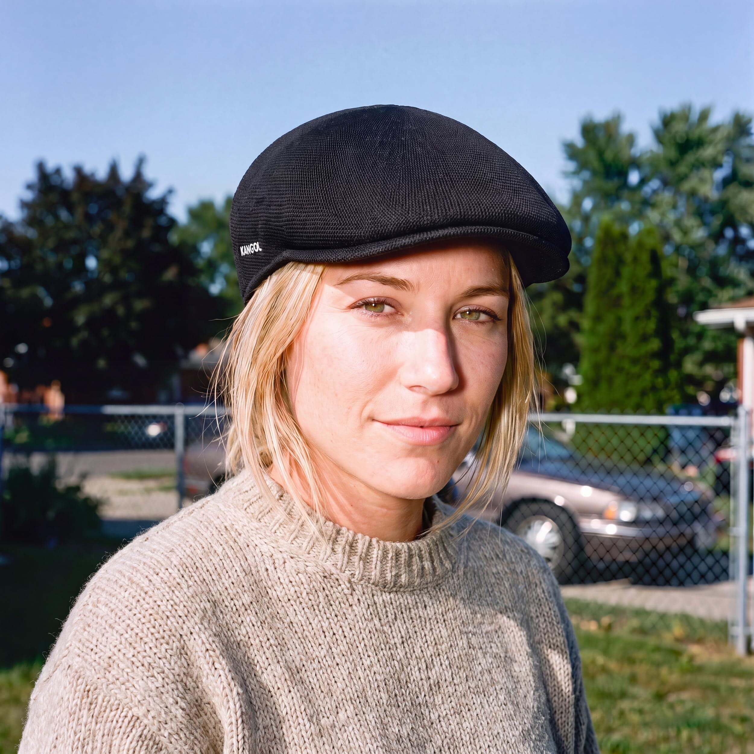 Kangol Bambus Schiebermützer 507 Damen/Herren - Bambusfaser Schiebermütze Flatcap mit Schirm Sommer Frühling-Sommer