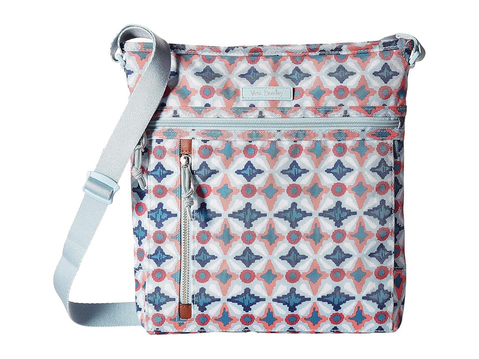 

Vera Bradley Travel Ready Crossbody (Water Geo) Cross Body Handbags