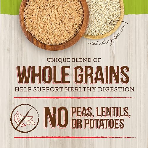 Miniatura 7 de Merrick - Alimento seco para perros con vitaminas y minerales añadidos para todas las razas, 12 libras, cordero