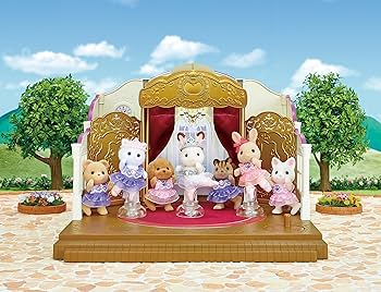 1750新品 シルバニアファミリー ミ－【森のバレエ劇場 海外版】 Amazon.co.jp: シルバニアファミリー おみせやさん 【森のバレエ