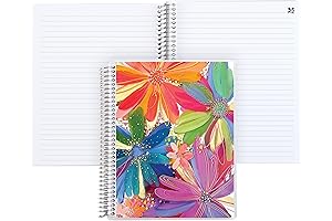 Erin Condren 7" X 9" Lined Platinum Spiral Notebook: The Perfect Companion...