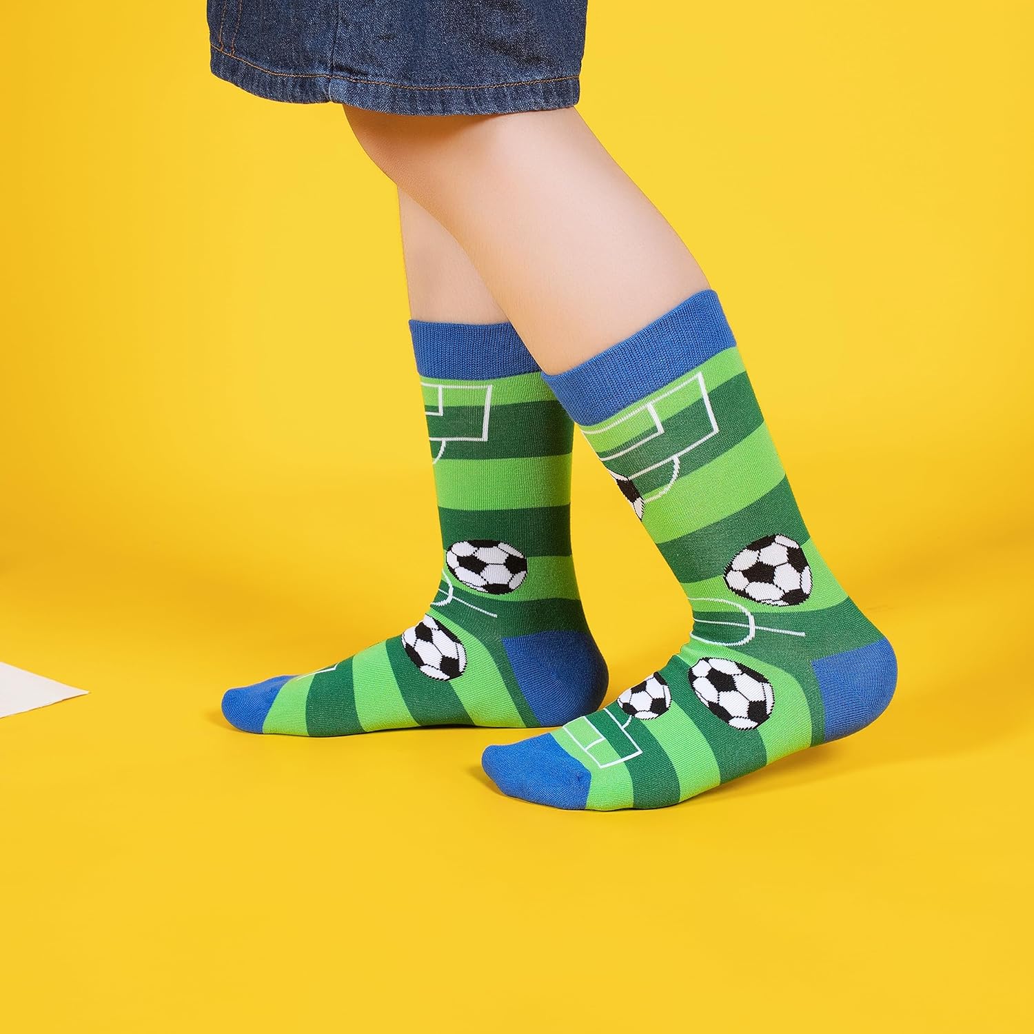 Crazy Socks for Kids Boys Socks 10-12 Years Old Silly Funny School Dress Socks 6-8 Fun Pizza Socks Birthday Christmas Gift - Image 2