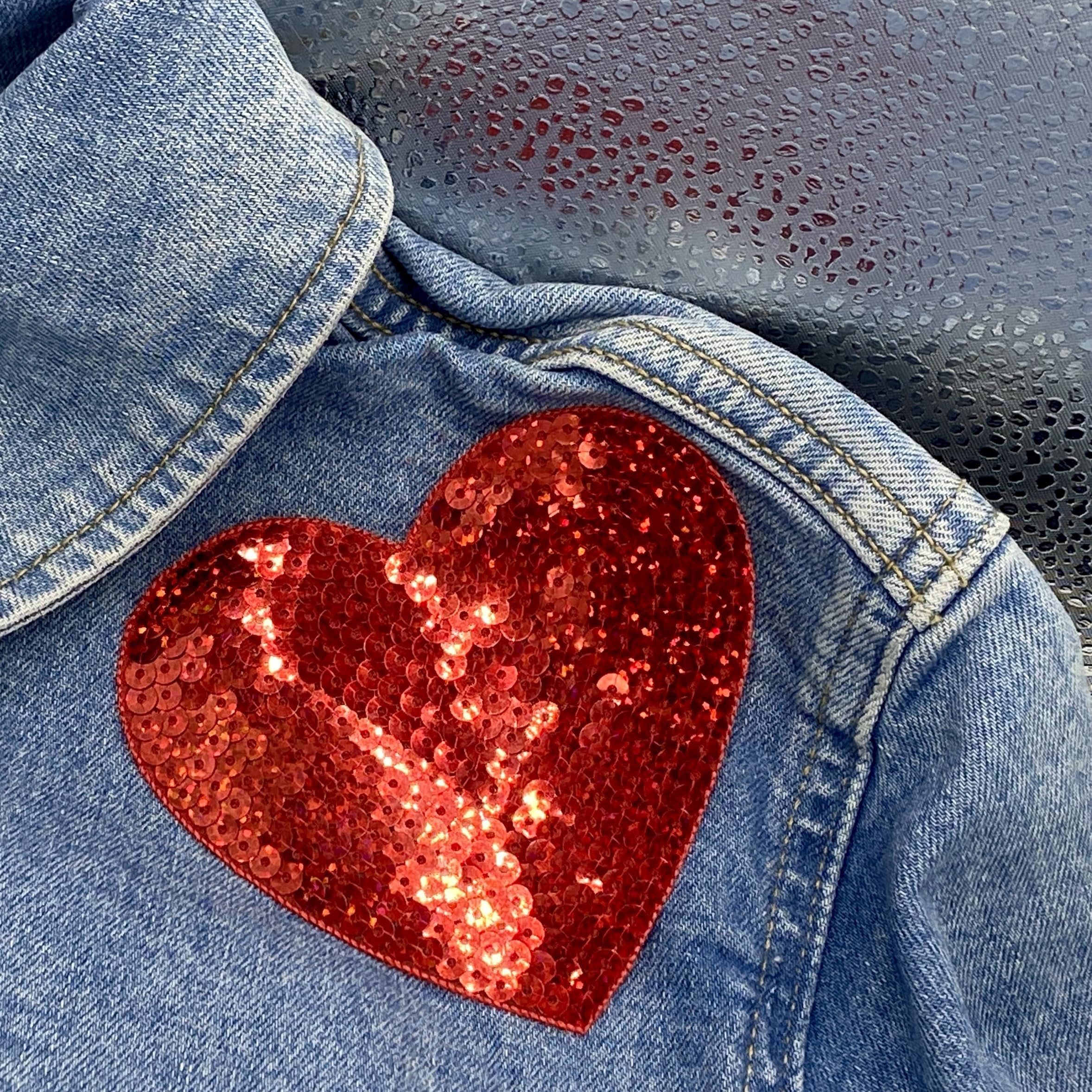Heart embroideryパッドinアメスリタン Amazon.com: MISDONR 3pcs Purple Heart Embroidered Iron on Patches