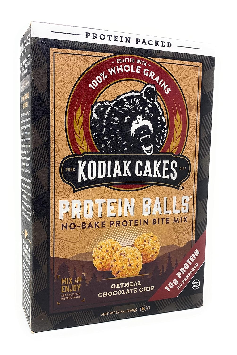 Kodiak Cakes Oatmeal Chocolate Chip Protein Balls 12.7oz