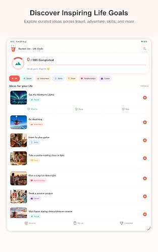 Bucket List - Life Goals – vue 2