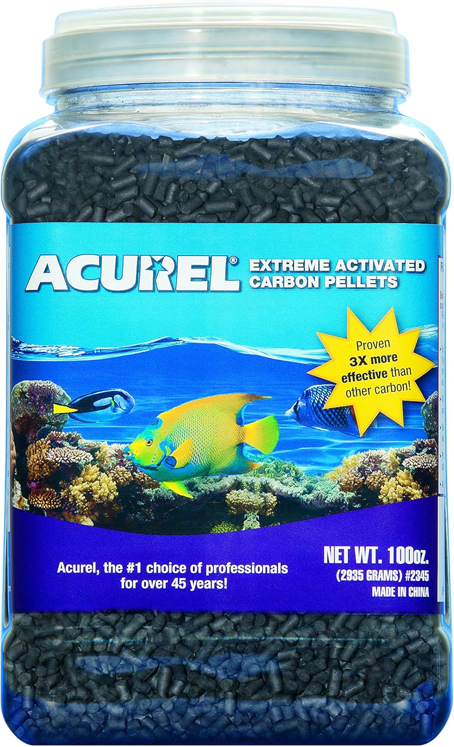 Acurel LLC Extreme Activated Carbon Pellets, 100-Ounce