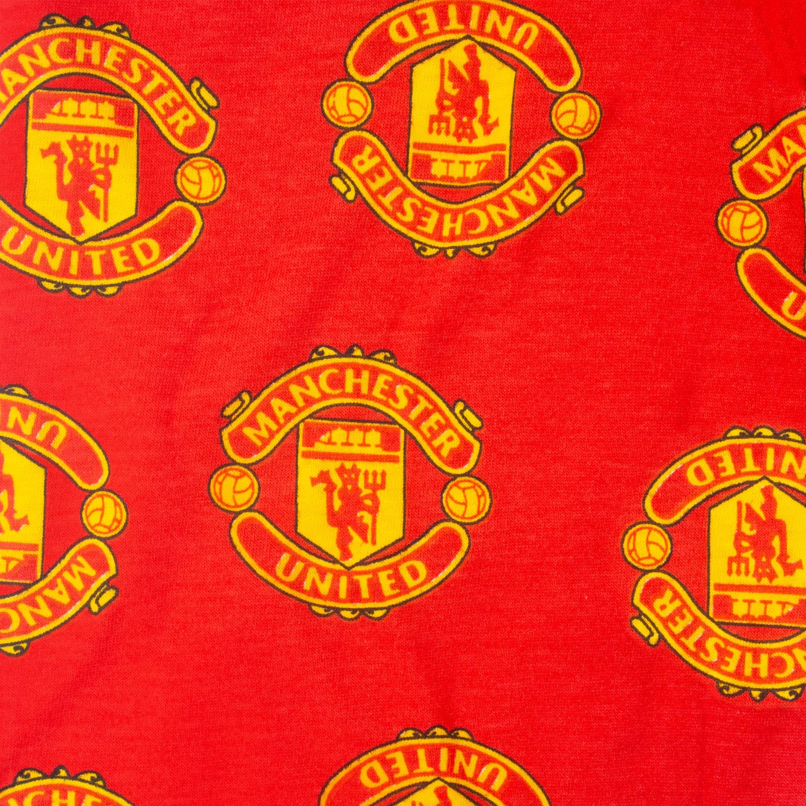 Manchester United F.C. - Piżama dziecięca - dla chłopców - na prezent - oficjalne gadżety i akcesoria piłkarskie