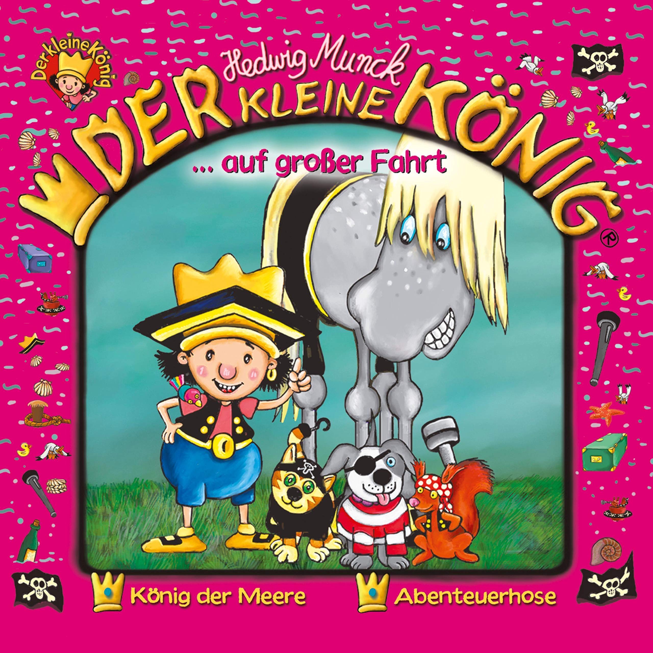 Cover art for Der kleine König auf großer Fahrt