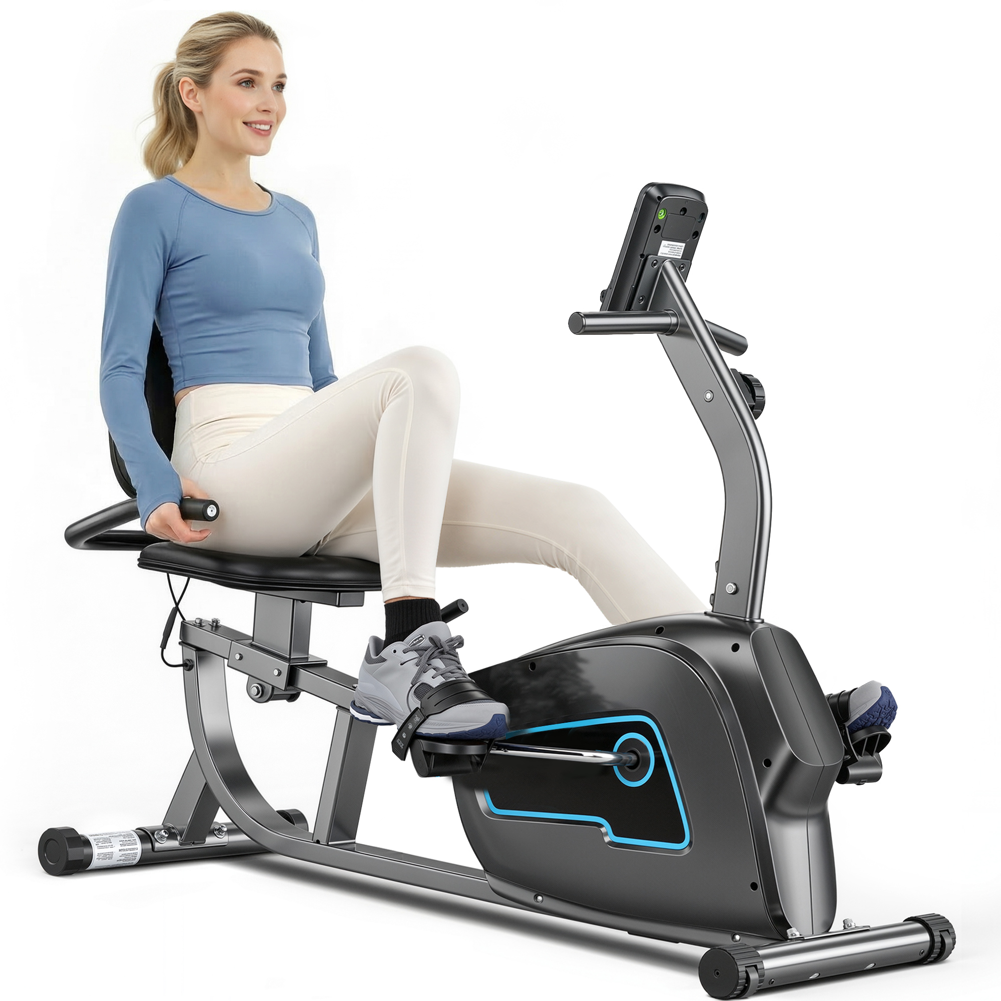 stationary bicycle for seniors BODIOO Exercise Bike, Recumbent Exercise Bike Seniors, Bike for Home Workout, 8-Level Magnetic Resistance, Quiet Smooth Ride, Comfortable Seat with Backrest, Heart Rate Monitor, 300LB Capacity : Sports Digital LED Monitor Track Yo-Zuri Striped Bass Fishing Custom Lake X Lures Fat Bastard Size:24''