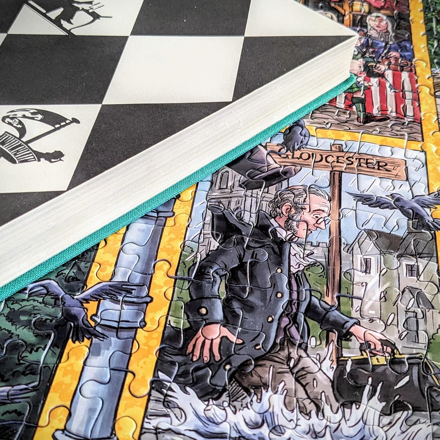 Nursery Rhymes Through Time 1000 Piece Jigsaw Puzzle | Literary Jigsaw Puzzle | Sustainable Jigsaw Puzzle for Adults | Premium 100% Recycled Board | Great Gift for Adults | Gibsons Games, G7139