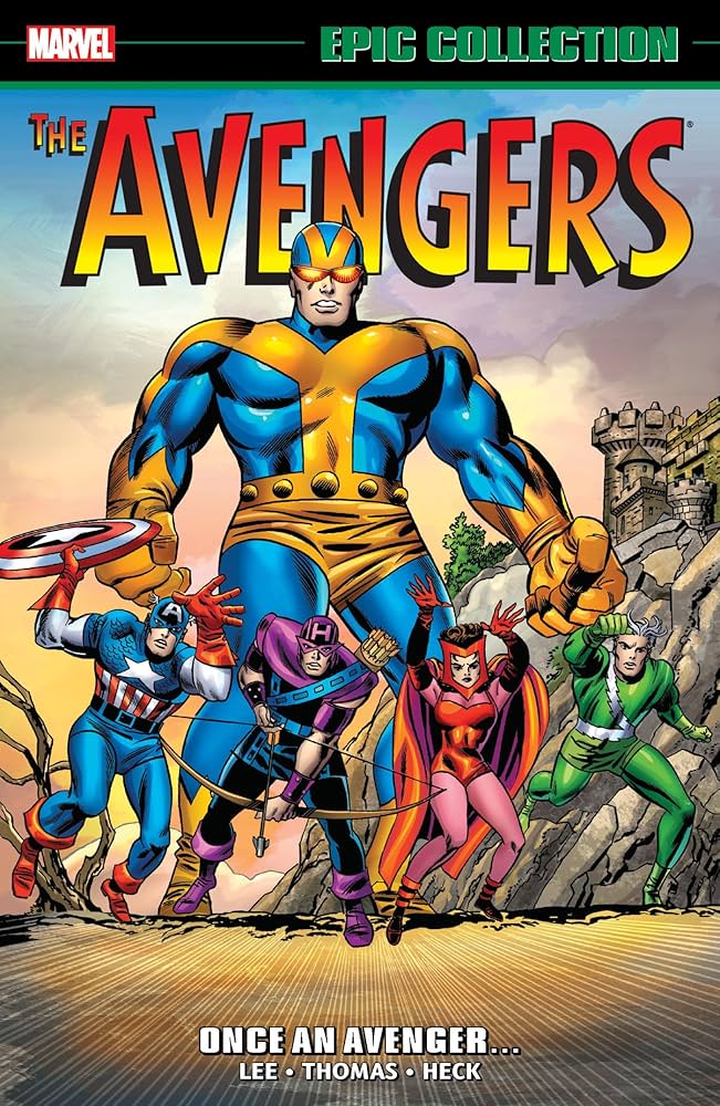 アメコミ・英語　AVENGERS EPIC COLLECTION　アベンジャーズ Amazon.com: AVENGERS EPIC COLLECTION: ONCE AN AVENGER (The