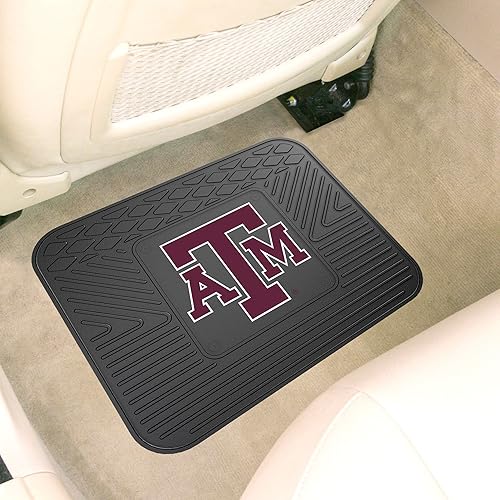 Miniatura 2 de FANMATS 10081 Texas A&M Aggies Back Row - Tapete utilitario para automóvil, 1 pieza, 14 x 17 pulgadas, protección para todo tipo de clima, ajuste