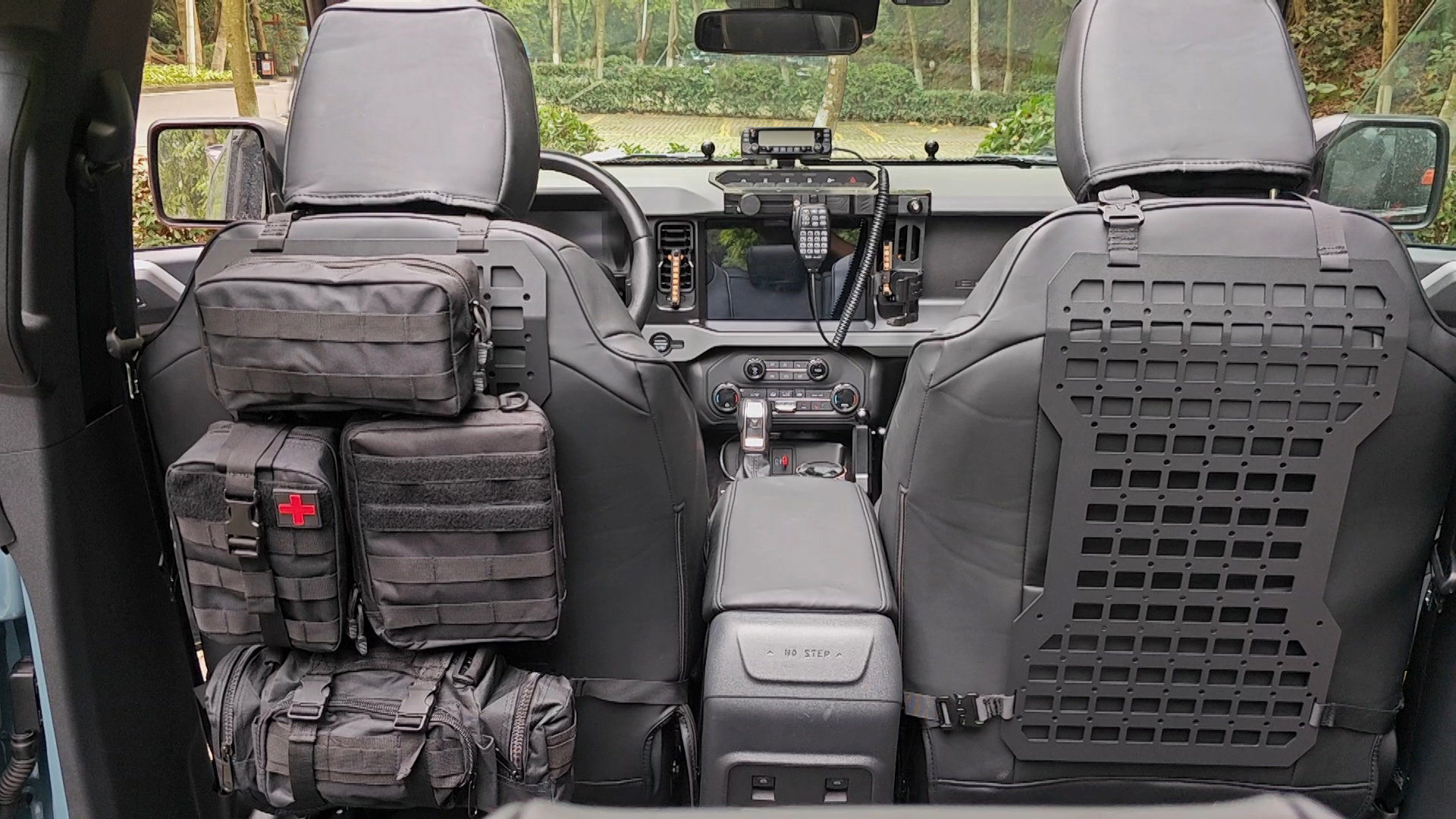Amazon.com: MAIKER 2pcs Tactical Seat Back Molle Panel with 4