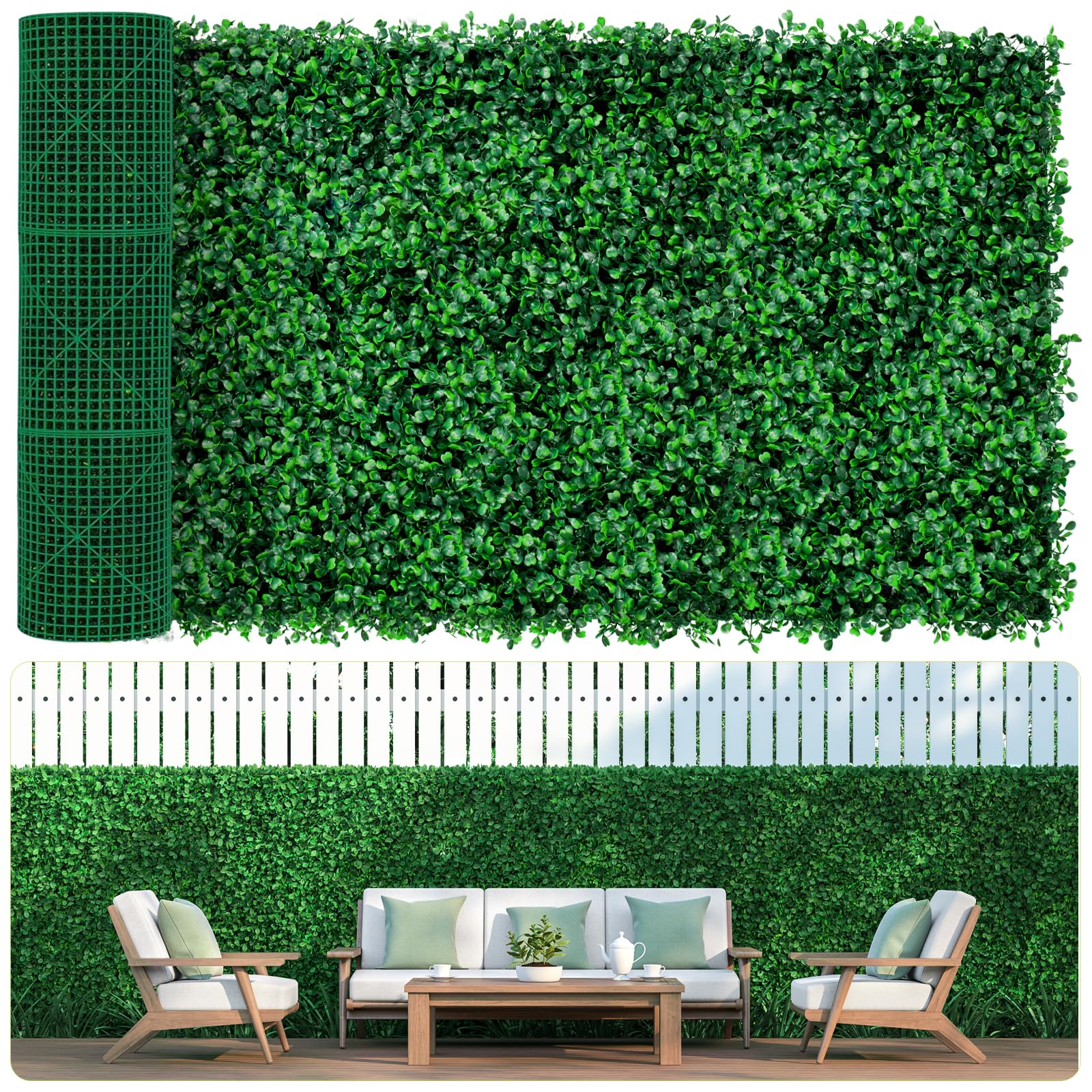AOKIE Artificial Grass Roll Wall