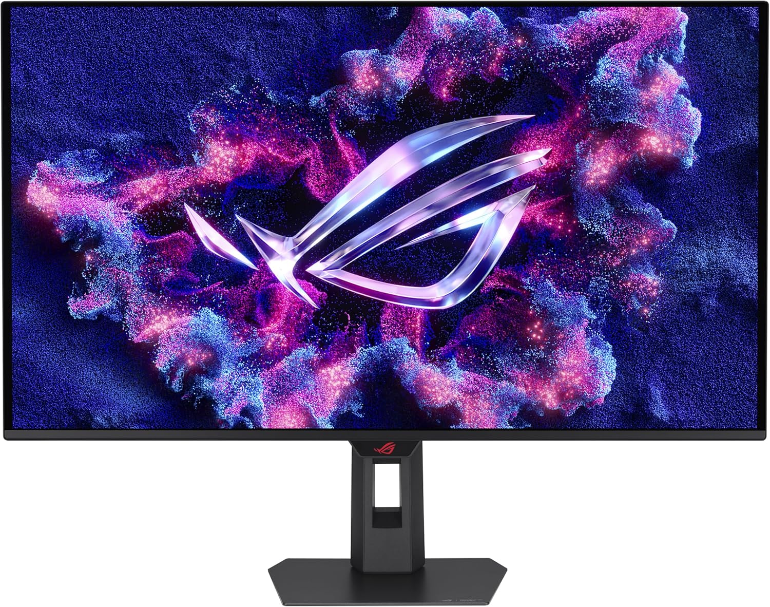 ASUS ROG Strix OLED XG32UCDS – 32″ Gaming Monitor, QD-OLED 4K UHD, 165Hz, 0.03ms, Heatsink, Neo Proximity Sensor, Uniform Brightness, G-Sync, 99% DCI-P3 and DisplayWidget Center
