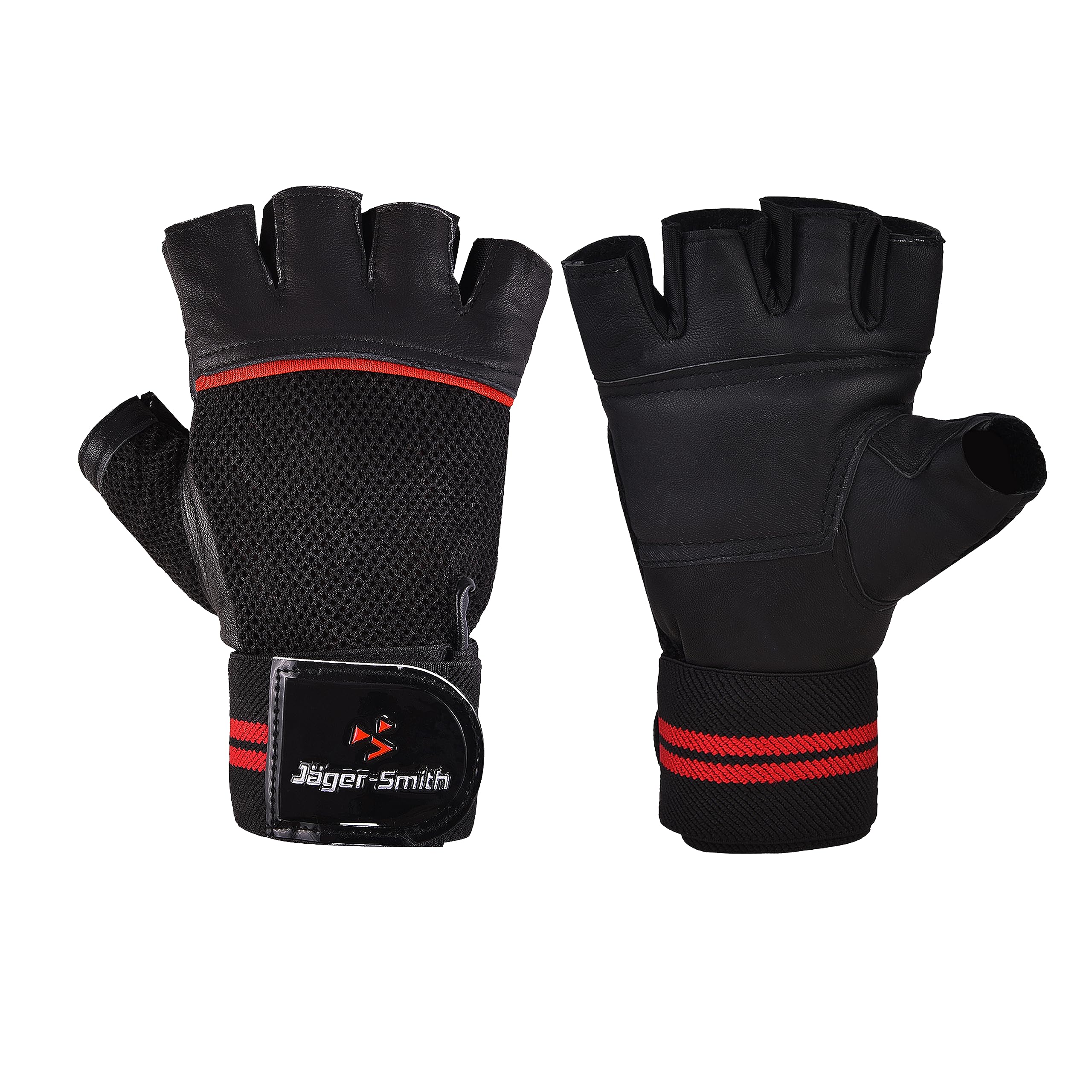 Jager-Smith SG 201 Gym Gloves with Breathable mesh for Men & Women with Wrist Support for Weightlifting, Training, Exercise, Cycling Gloves, Bike Sports Gloves (B0BV2TP56Z) Amazon Price History, Amazon Price Tracker
