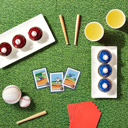 Miniatura 3 de Sparkle and Bash Mantel de plástico para césped, cubierta duradera para decoraciones de cumpleaños de golf, amplia cobertura para decoración de mesa