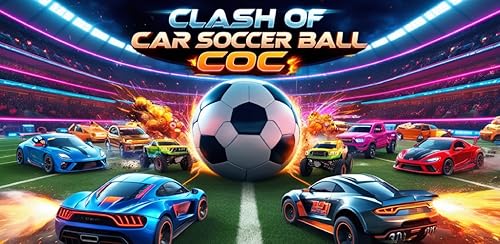 Clash of Car Soccer Ball COC : 3D Multiplayer Car Racing Soccer Battle